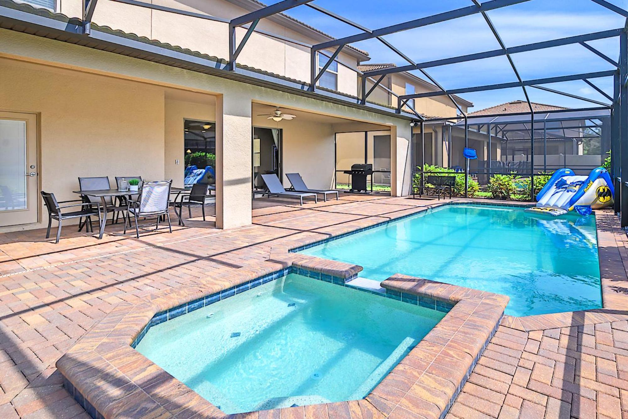 8Br Resort Home W Pool Hot Tub And Theatre Loft Kissimmee Zewnętrze zdjęcie