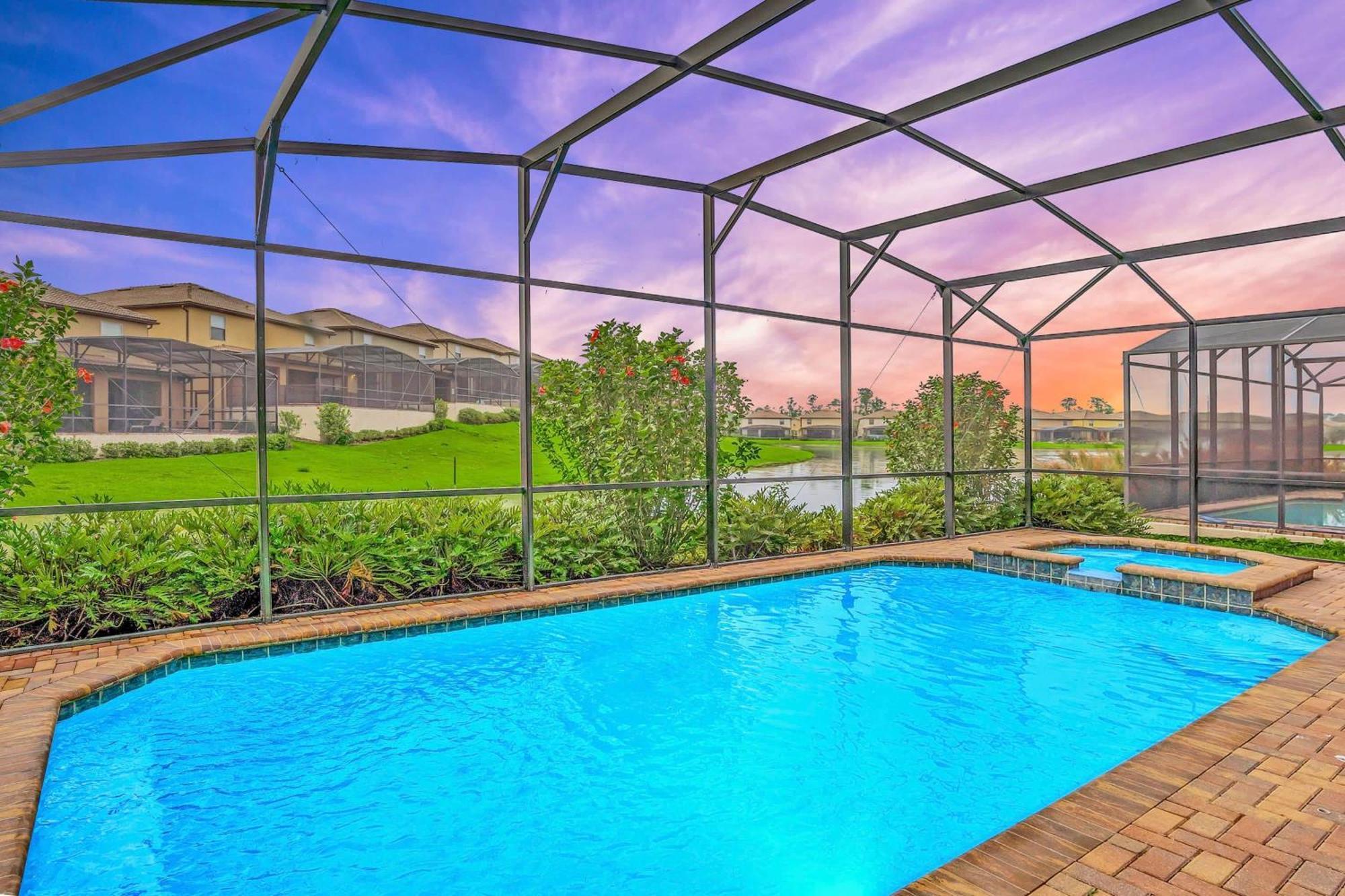 8Br Resort Home W Pool Hot Tub And Theatre Loft Kissimmee Zewnętrze zdjęcie